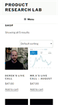 Mobile Screenshot of productresearchlab.com